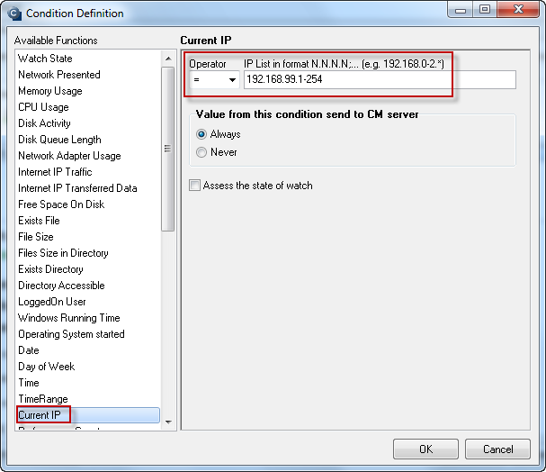 Image: Current IP
