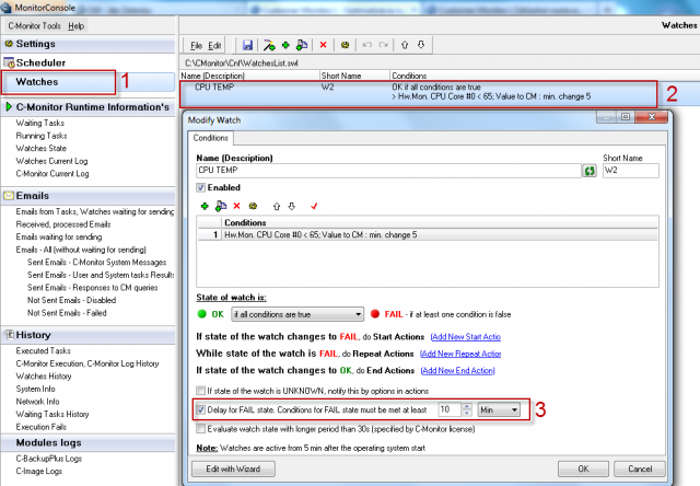 Image: Delay for Fail state
