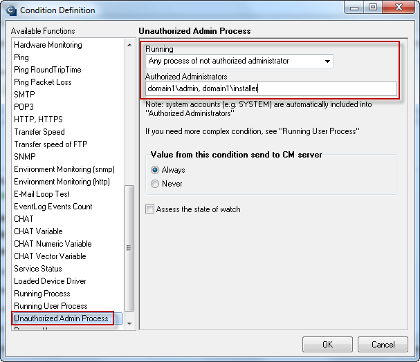 Image: Unauthorized Admin Process