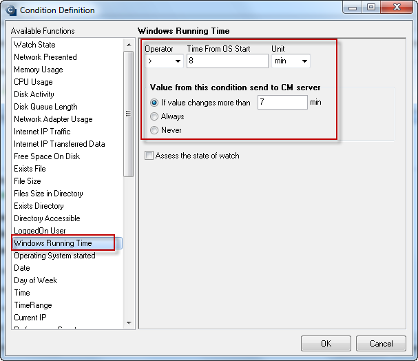 Image: Windows running time Image: Windows running time