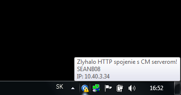 HTTP connection failed